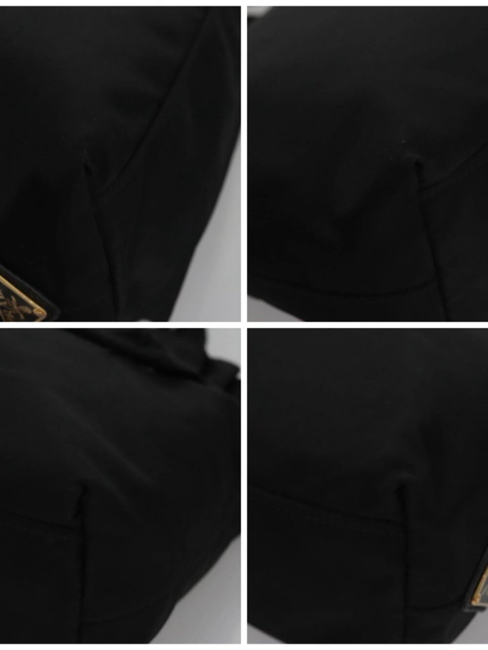 PRADA Hand Bag Nylon 2way Black - Picture 14 of 16